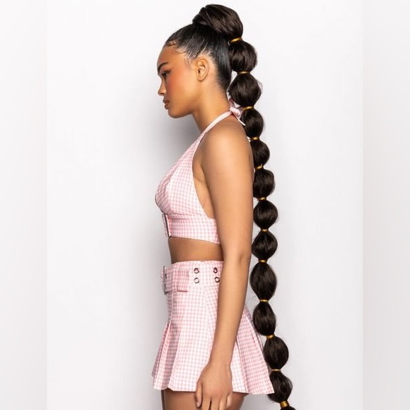 NWOT Pink buckled bralette Size small - Picture 4 of 16